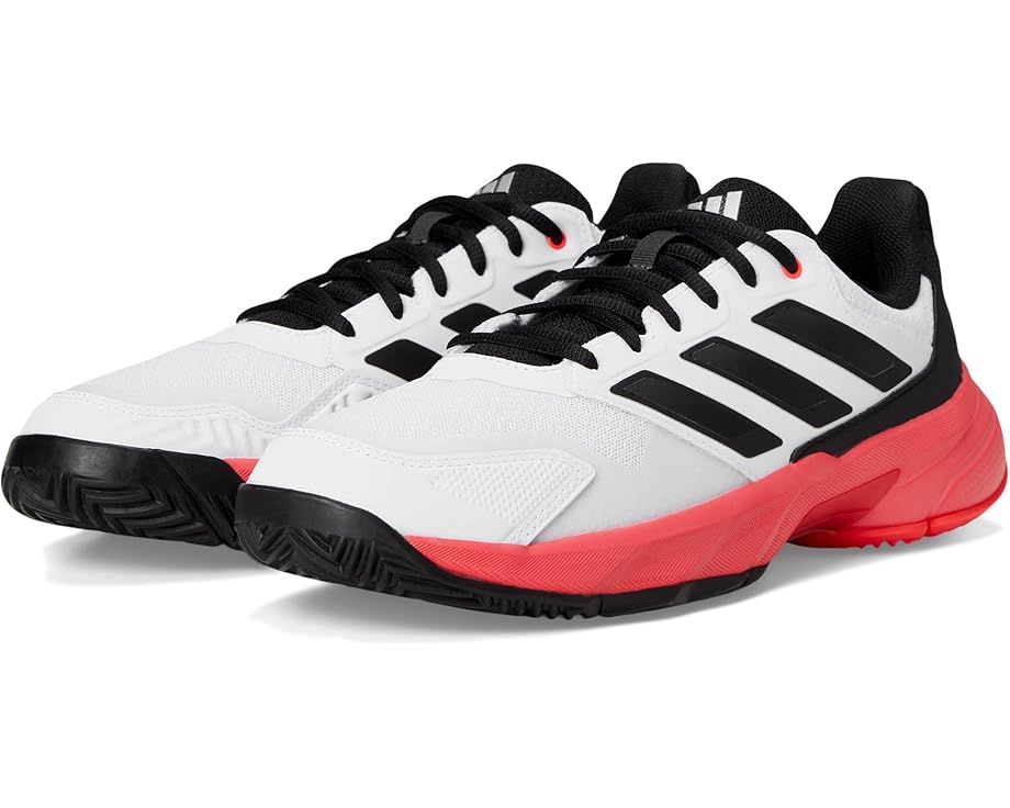 Кроссовки adidas Courtjam Control 3 Tennis Shoe, цвет White/Black/Lucid Red
Кроссовки adidas Courtjam Control 3 Tennis Shoe, цвет White/Black/Lucid Red