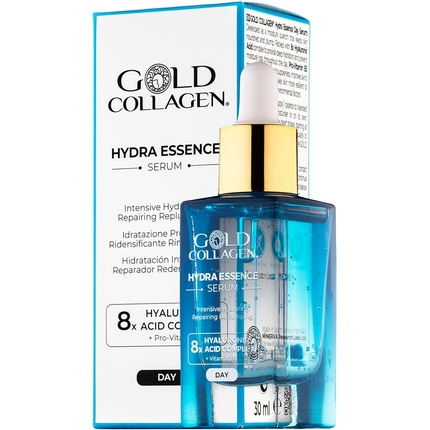 GOLD COLLAGEN Hydra Essence Ежедневная увлажняющая сыворотка с гиалуроновой кислотой для лица и шеи 30 мл
GOLD COLLAGEN Hydra Essence Ежедневная увлажняющая сыворотка с гиалуроновой кислотой для лица и шеи 30 мл