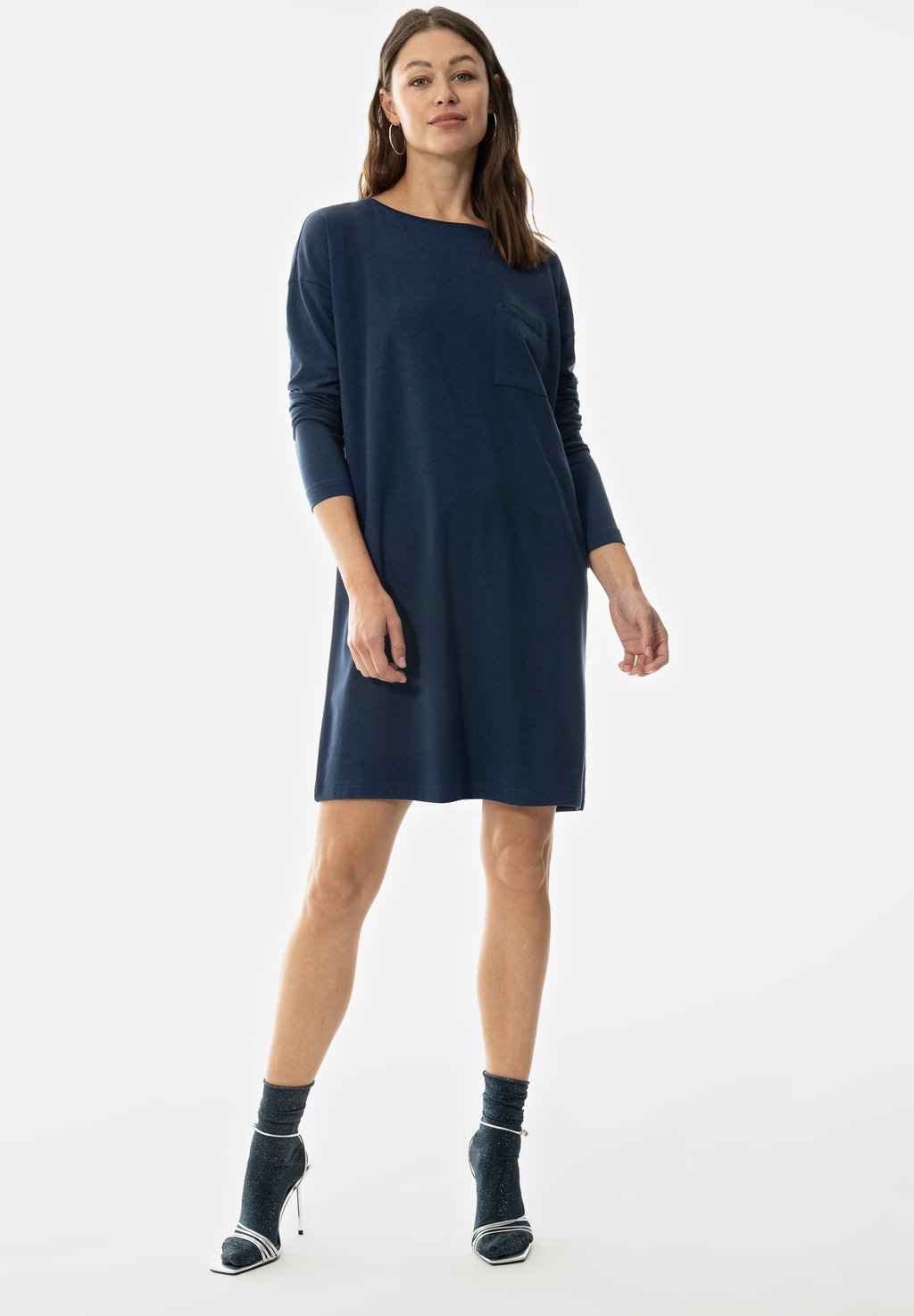 Ночная рубашка mey, темно-синий
Ночная рубашка mey, темно-синий