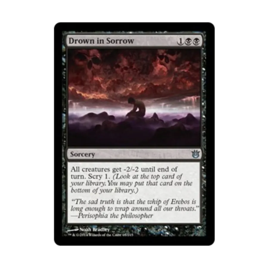 CCG Утопить в печали (U), MTG - Born of the Gods
CCG Утопить в печали (U), MTG - Born of the Gods