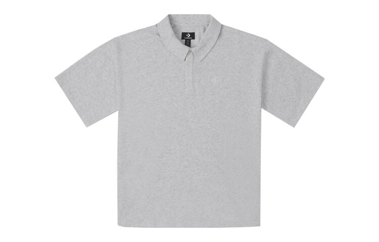 Рубашка поло унисекс Converse, серый 
Рубашка поло унисекс Converse, серый