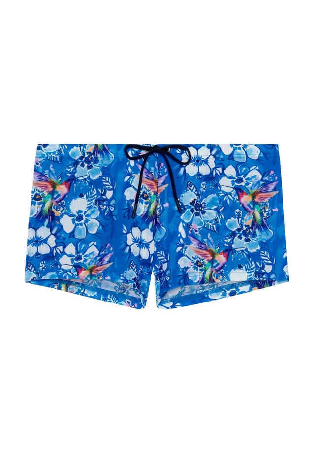 Плавки-Шорты с эластичным поясом и шнурком Hom, синий
Плавки-Шорты с эластичным поясом и шнурком Hom, синий