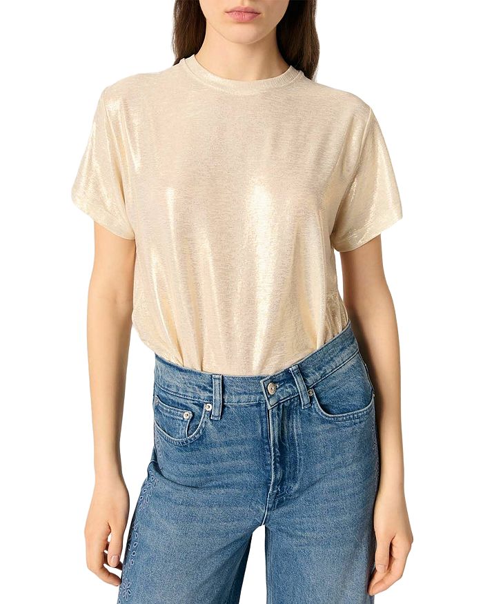 Ламе́ Футболка Maje, золотой
Ламе́ Футболка Maje, золотой