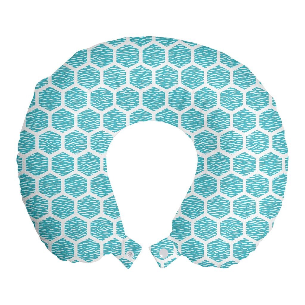 ABAKUHAUS абстрактная геометрическая дорожная подушка для шеи, Aquatic Hexagons, пенопластовый дорожный предмет для самолета и автомобиля, 30x30 см, бирюзовый цвет
ABAKUHAUS абстрактная геометрическая дорожная подушка для шеи, Aquatic Hexagons, пенопластовый дорожный предмет для самолета и автомобиля, 30x30 см, бирюзовый цвет