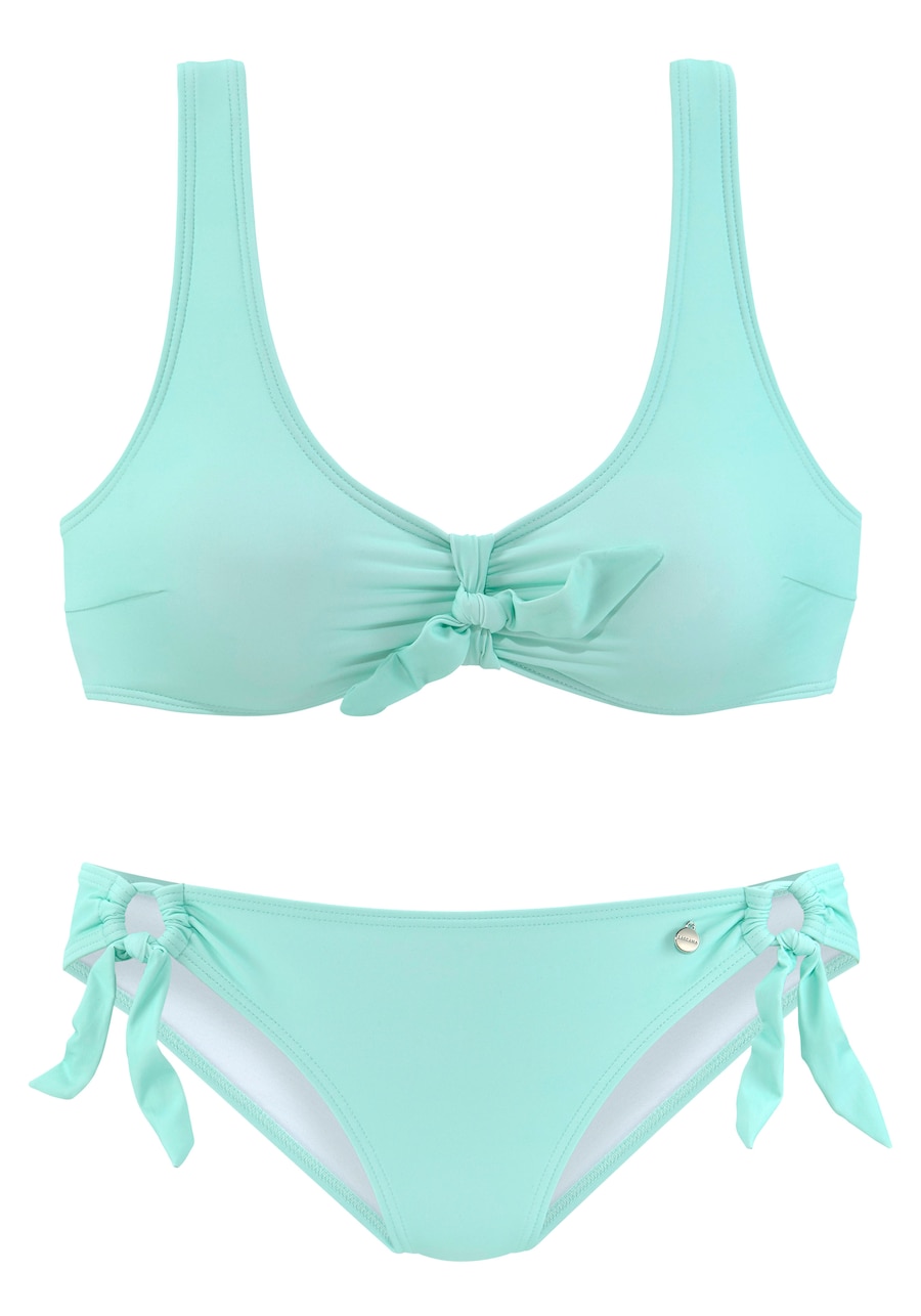 Футболка Бикини LASCANA, зеленый
Футболка Бикини LASCANA, зеленый