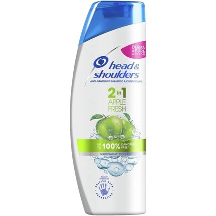 Head & Shoulders Шампунь и кондиционер против перхоти Apple Fresh 400 мл
Head & Shoulders Шампунь и кондиционер против перхоти Apple Fresh 400 мл