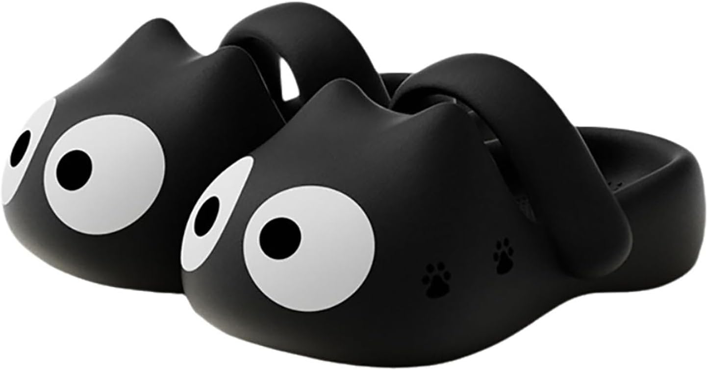 Тапочки Zureto с большой мордочкой кошки, милые и забавные 3D тапочки с головой мультяшной кошки, домашние тапочки для женщин и мужчин, черный
Тапочки Zureto с большой мордочкой кошки, милые и забавные 3D тапочки с головой мультяшной кошки, домашние тапочки для женщин и мужчин, черный