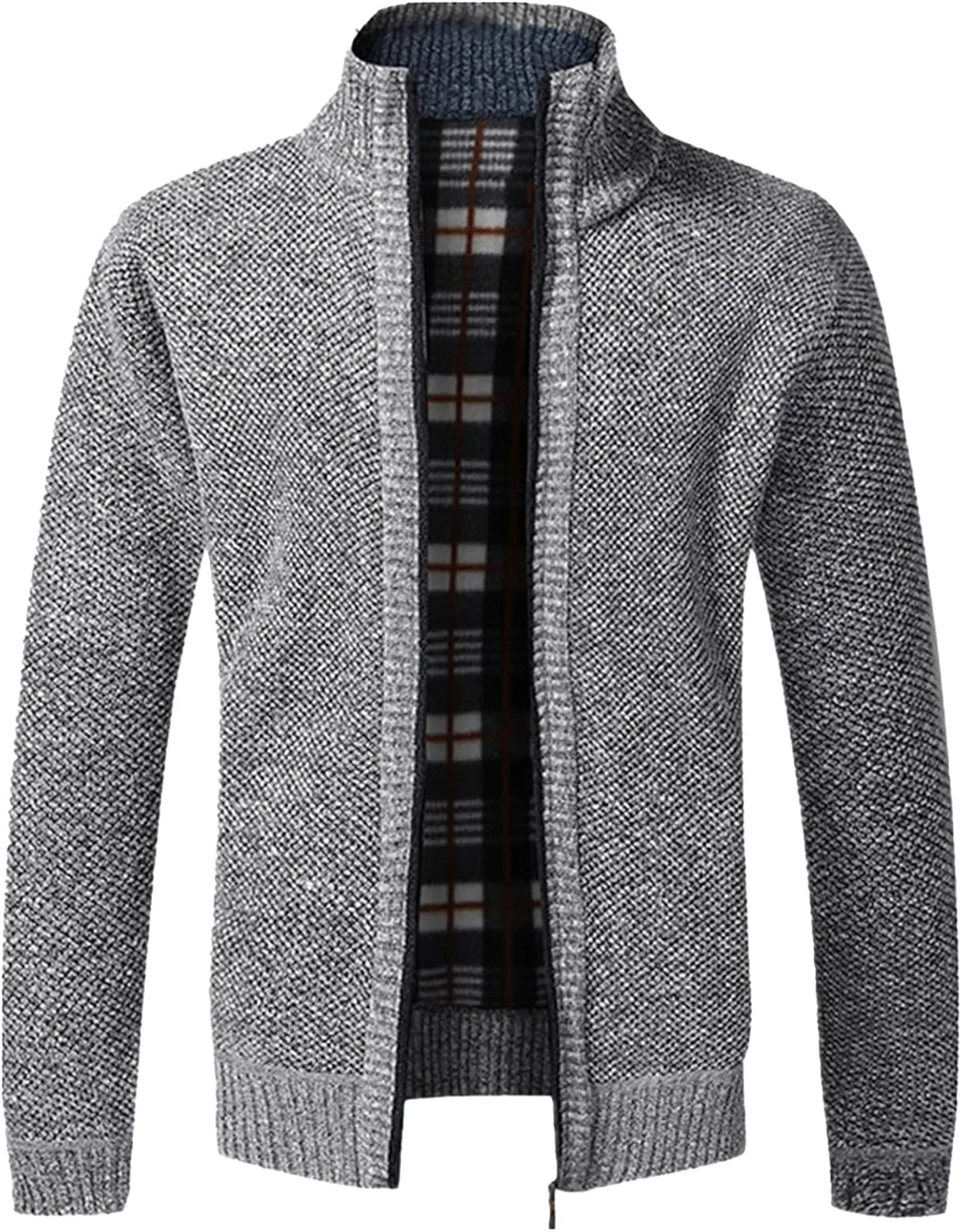 Кардиган для мужчин Basic Full Zip Ribbed Slim Zhyaj
Кардиган для мужчин Basic Full Zip Ribbed Slim Zhyaj