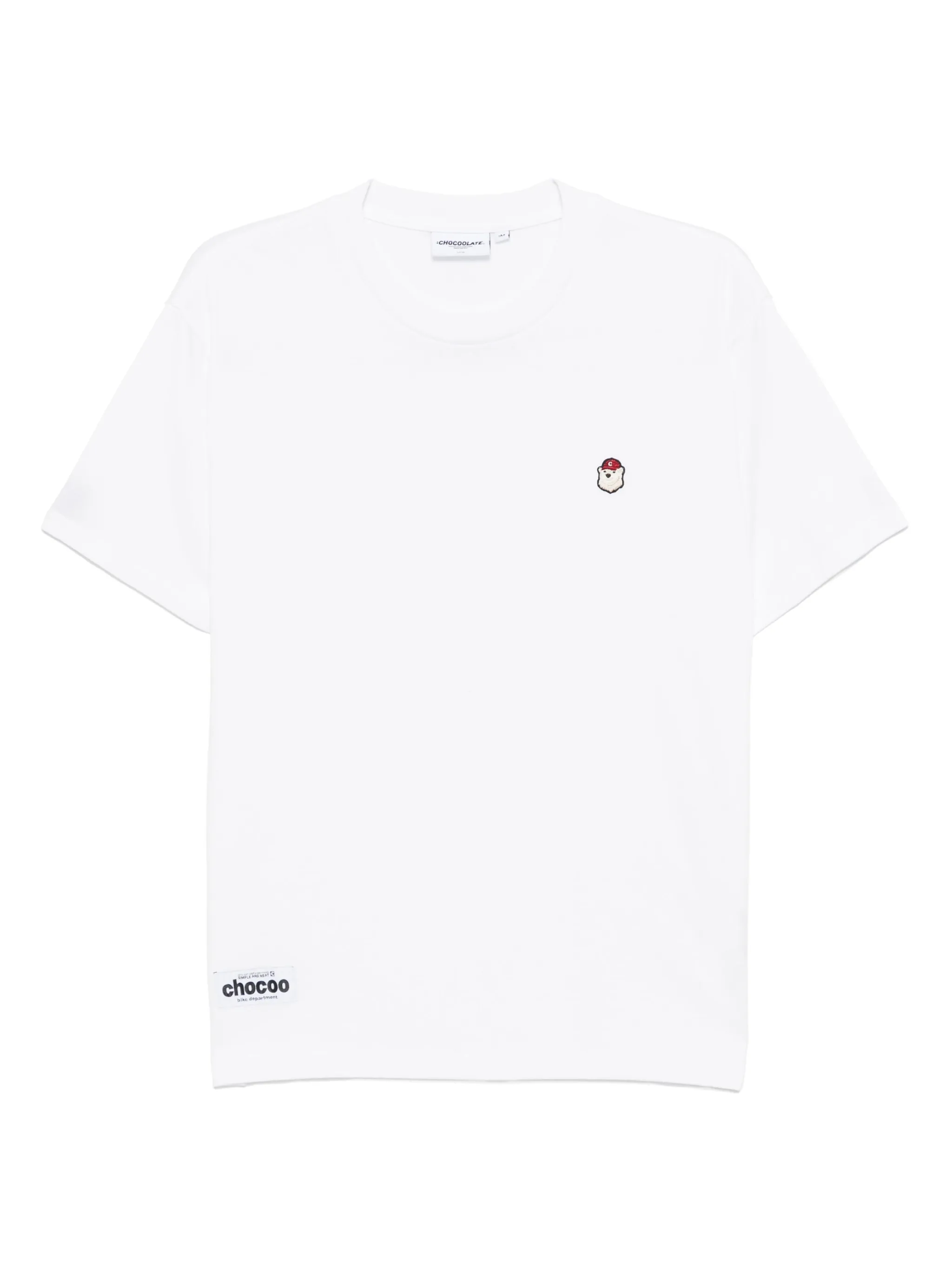 Футболка с нашивкой-логотипом Chocoolate, белый
Футболка с нашивкой-логотипом Chocoolate, белый
