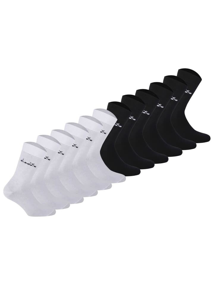 Носки Diadora 12er Pack, черный/белый
Носки Diadora 12er Pack, черный/белый