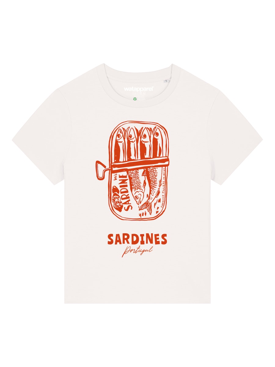 Рубашка Watapparel Sardines Portugal, белый
Рубашка Watapparel Sardines Portugal, белый