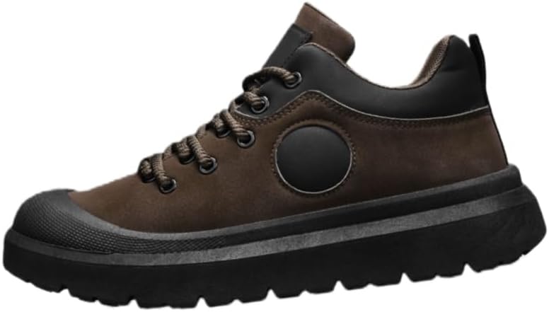 Мужские спортивные кроссовки Fusecottc с высоким верхом и толстой подошвой, стелька из EVA, подходят для всех сезонов, с круглым носком, коричневый
Мужские спортивные кроссовки Fusecottc с высоким верхом и толстой подошвой, стелька из EVA, подходят для всех сезонов, с круглым носком, коричневый