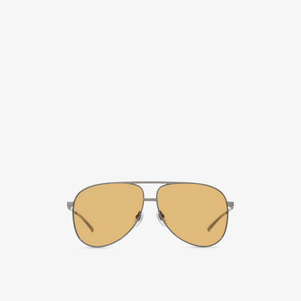 Солнцезащитные очки Gucci "авиаторы" металлические, серебряный
Солнцезащитные очки Gucci "авиаторы" металлические, серебряный