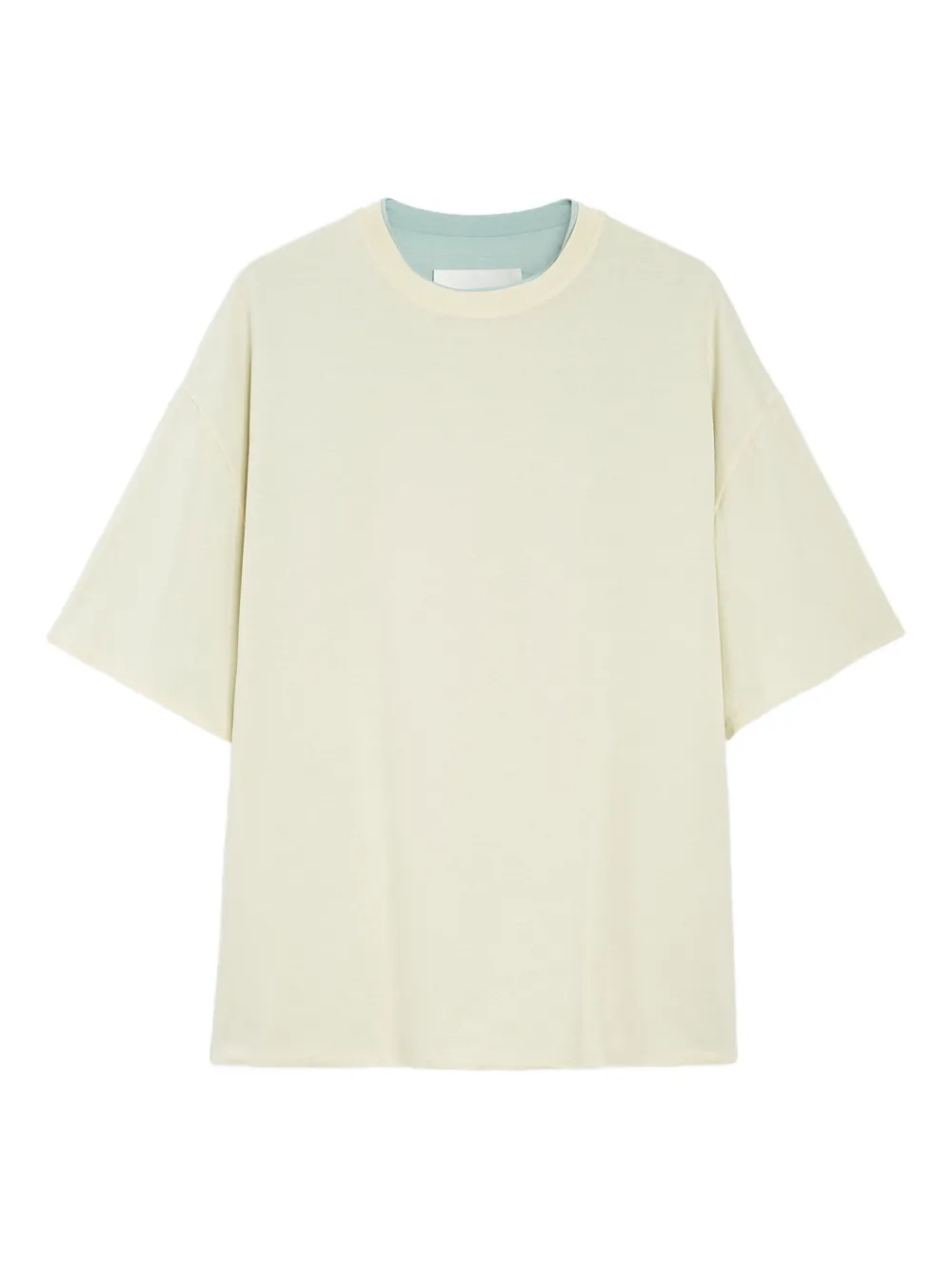 Двухцветная двусторонняя футболка Jil Sander, светло-голубой
Двухцветная двусторонняя футболка Jil Sander, светло-голубой