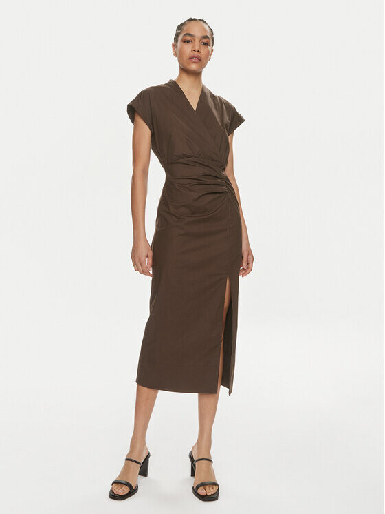 Летнее платье стандартного кроя Marella, коричневый
Летнее платье стандартного кроя Marella, коричневый