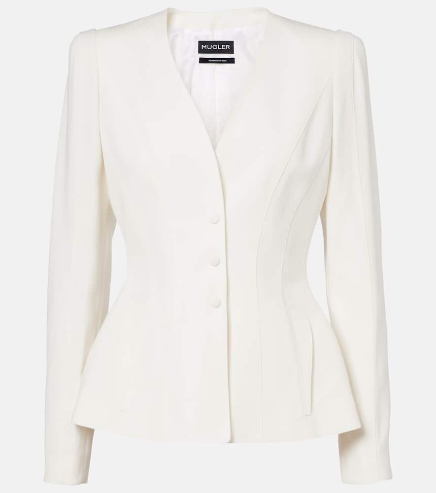 Однобортный блейзер Mugler, Snow
Однобортный блейзер Mugler, Snow