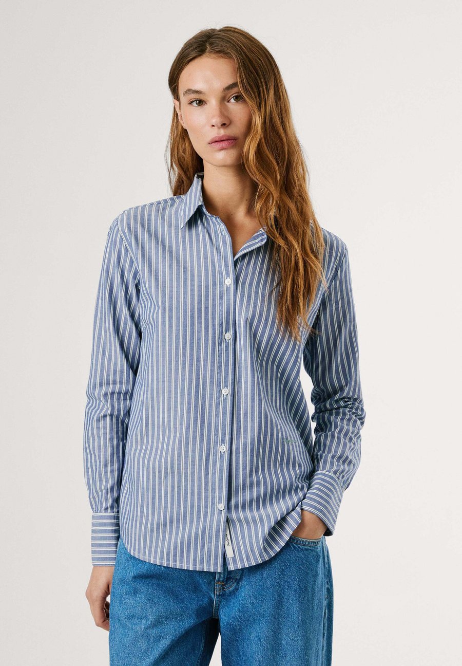 Блуза Pepe Jeans Button-down blouse, Indigo Blue/Blue
Блуза Pepe Jeans Button-down blouse, Indigo Blue/Blue