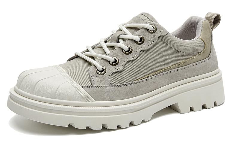 Повседневные туфли мужские низкие серо-коричневые HLA
Повседневные туфли мужские низкие серо-коричневые HLA