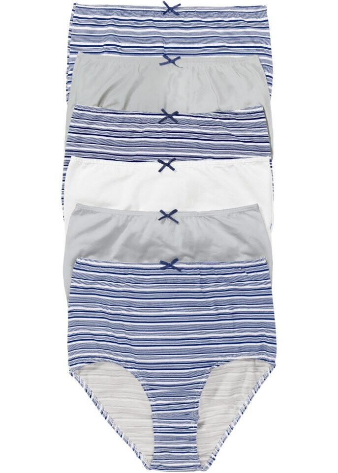 Трусики на талии (6 шт в упаковке) Bpc Bonprix Collection, синий
Трусики на талии (6 шт в упаковке) Bpc Bonprix Collection, синий