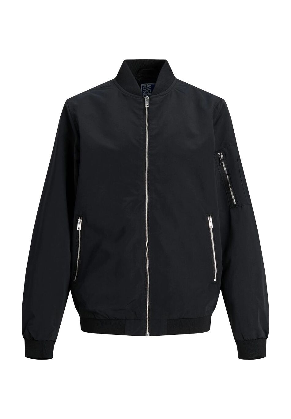 Куртка-бомбер Originals, воротник стойка, карманы на молнии, детская Jack & Jones, черный
Куртка-бомбер Originals, воротник стойка, карманы на молнии, детская Jack & Jones, черный