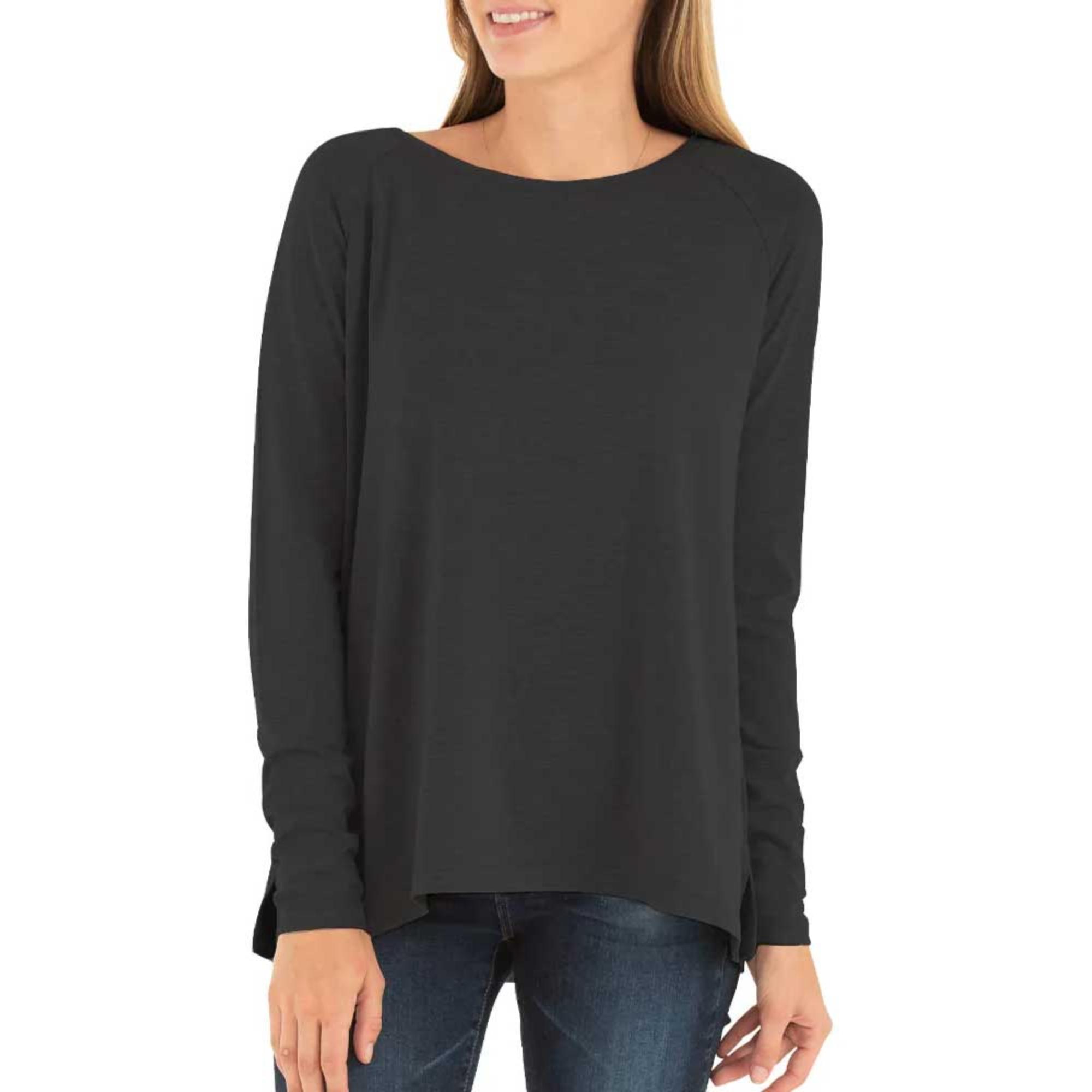 Женская футболка с длинными рукавами Bamboo Everyday Flex Free Fly, Heather Black, Черный, Женская футболка с длинными рукавами Bamboo Everyday Flex Free Fly, Heather Black
Женская футболка с длинными рукавами Bamboo Everyday Flex Free Fly, Heather Black, Черный, Женская футболка с длинными рукавами Bamboo Everyday Flex Free Fly, Heather Black
