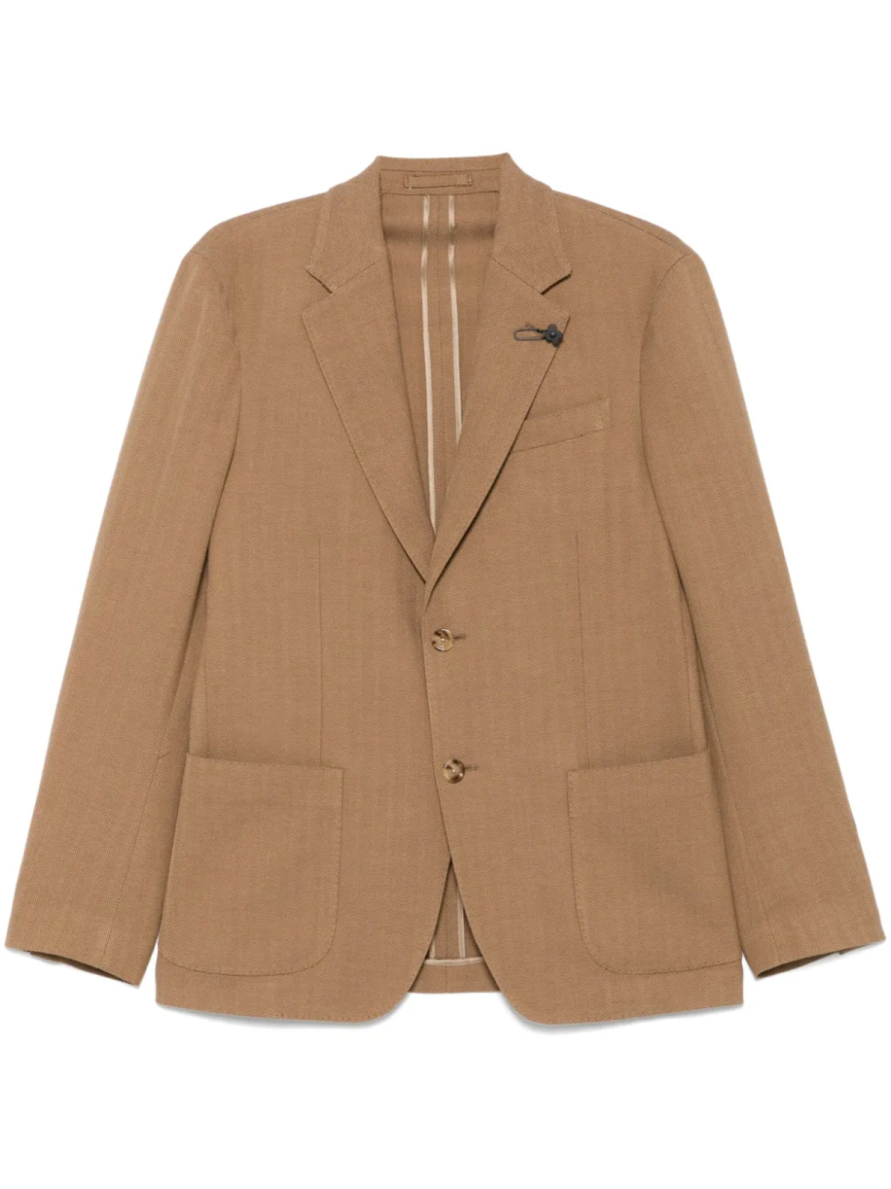 Пиджак Lardini с узором «ёлочка», коричневый
Пиджак Lardini с узором «ёлочка», коричневый