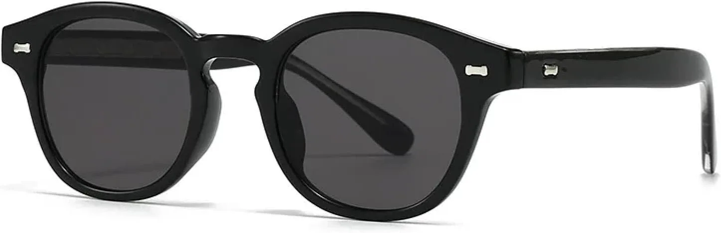 Популярные модные женские солнцезащитные очки класса люкс, круглые, в стиле панк, ретро, с заклепками, защита от УФ-излучения UV400 HHZZYVY, Black Grey
Популярные модные женские солнцезащитные очки класса люкс, круглые, в стиле панк, ретро, с заклепками, защита от УФ-излучения UV400 HHZZYVY, Black Grey