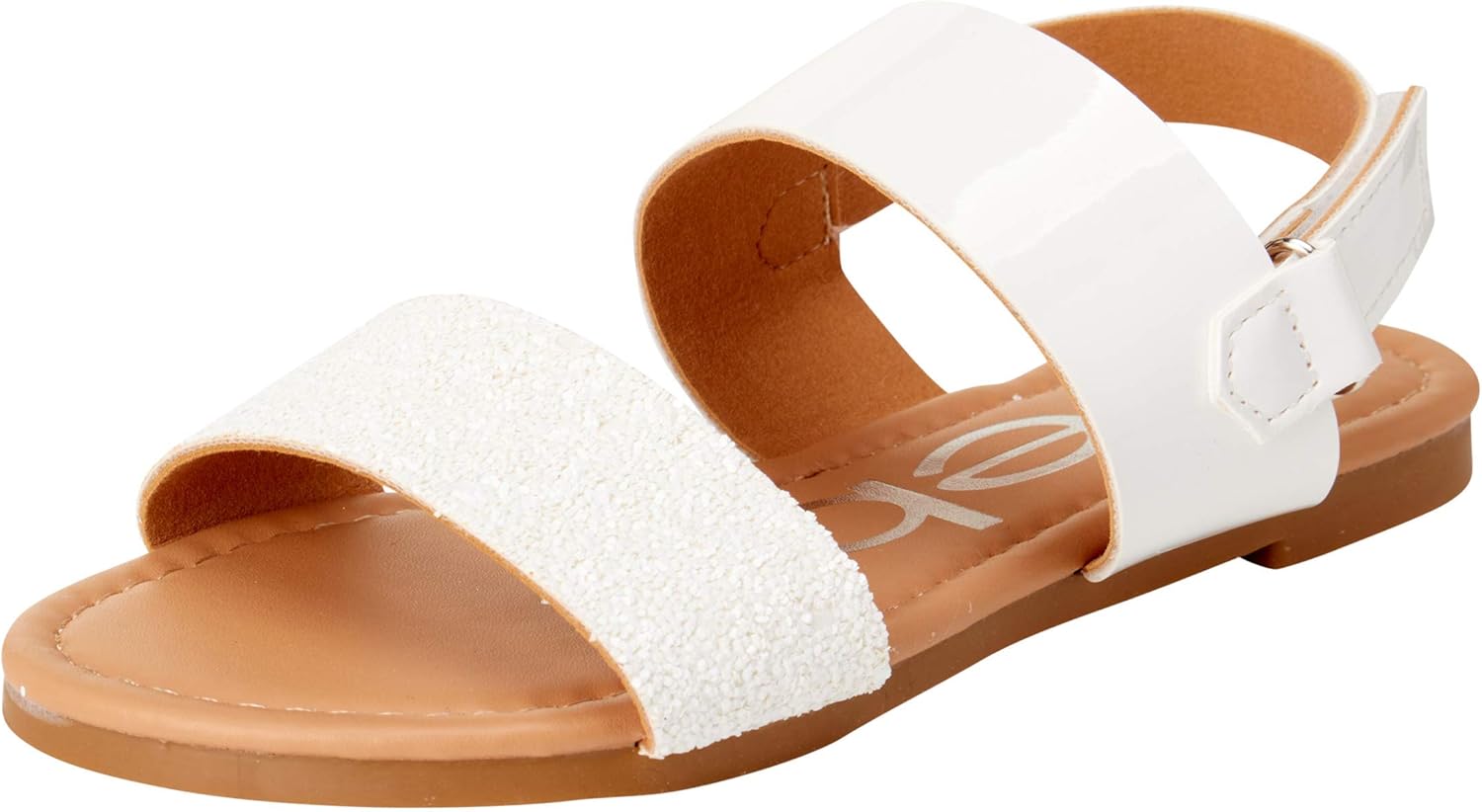 Сандалии для девочек bebe - сандалии для больших девочек и малышей с прочными кожаными ремешками и блестками, летние праздничные туфли для девочек, белый
Сандалии для девочек bebe - сандалии для больших девочек и малышей с прочными кожаными ремешками и блестками, летние праздничные туфли для девочек, белый