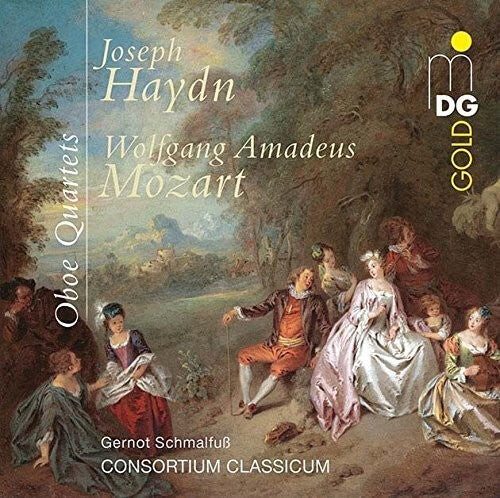 CD диск Haydn / Mozart / Consortium Classicum: Oboe Quartets
CD диск Haydn / Mozart / Consortium Classicum: Oboe Quartets