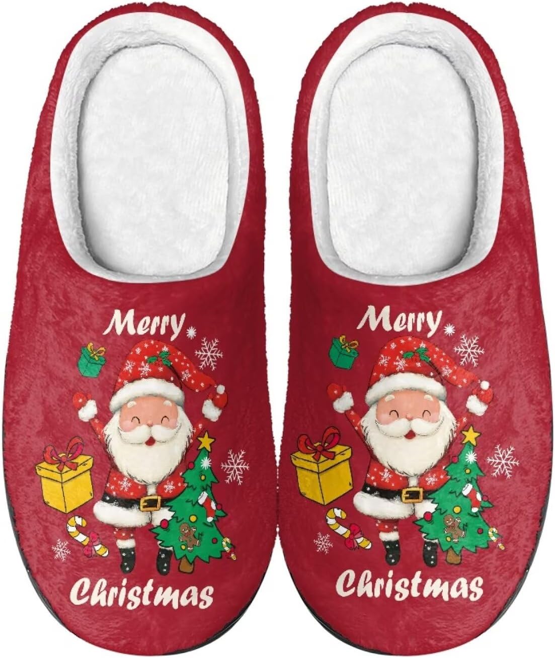 Тапочки Showudesigns для женщин и мужчин, удобная обувь, теплые, Merry Christmas
Тапочки Showudesigns для женщин и мужчин, удобная обувь, теплые, Merry Christmas