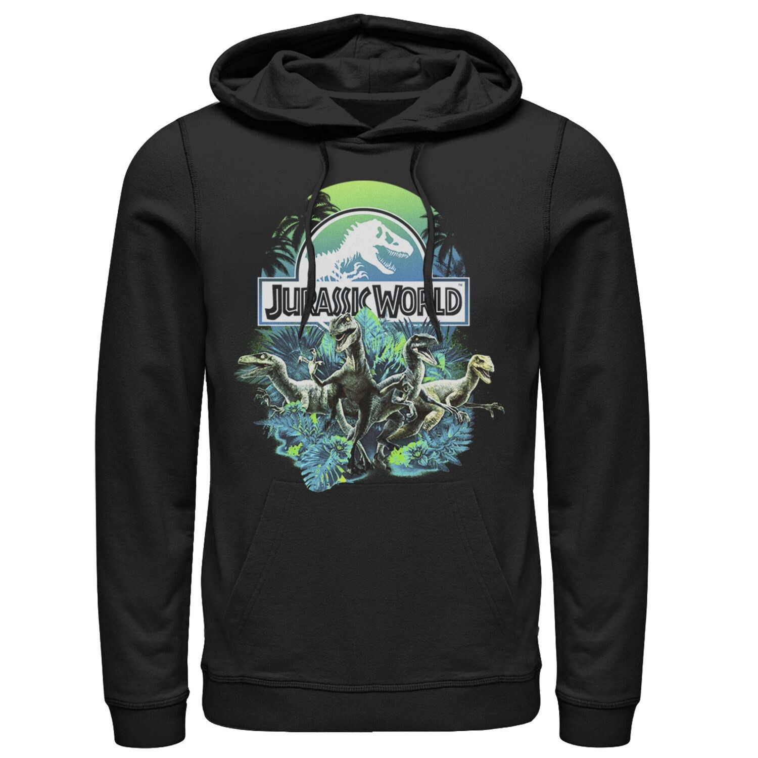 Мужской пуловер с капюшоном и рисунком «Мир Юрского периода», синий, зеленый, «Джунгли, Велоцираптор Атака» Licensed Character, черный 
Мужской пуловер с капюшоном и рисунком «Мир Юрского периода», синий, зеленый, «Джунгли, Велоцираптор Атака» Licensed Character, черный