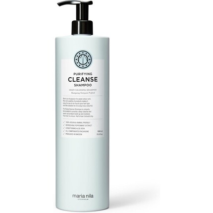 Очищающий шампунь 1л Maria Nila 
Очищающий шампунь 1л Maria Nila