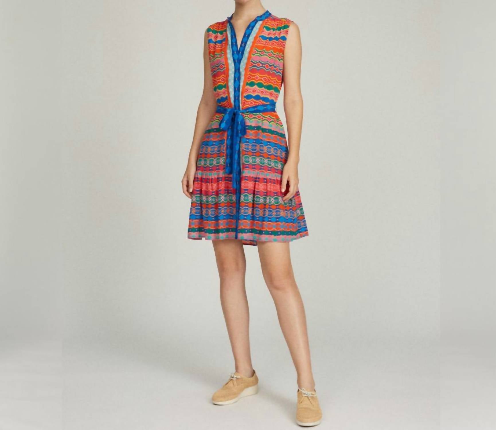 Платье Tilly в радужной гамме Saloni, Rainbow Spectrum
Платье Tilly в радужной гамме Saloni, Rainbow Spectrum