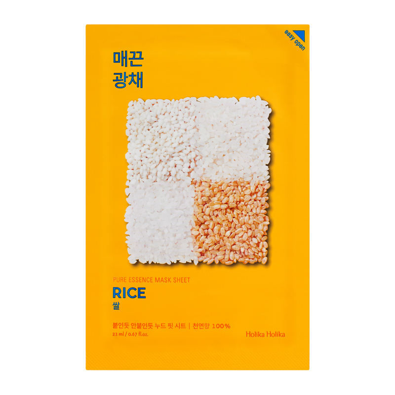 Увлажняющая тканевая маска с экстрактом риса pure essence mask sheet - rice Holika Holika, количество 1 шт.
Увлажняющая тканевая маска с экстрактом риса pure essence mask sheet - rice Holika Holika, количество 1 шт.