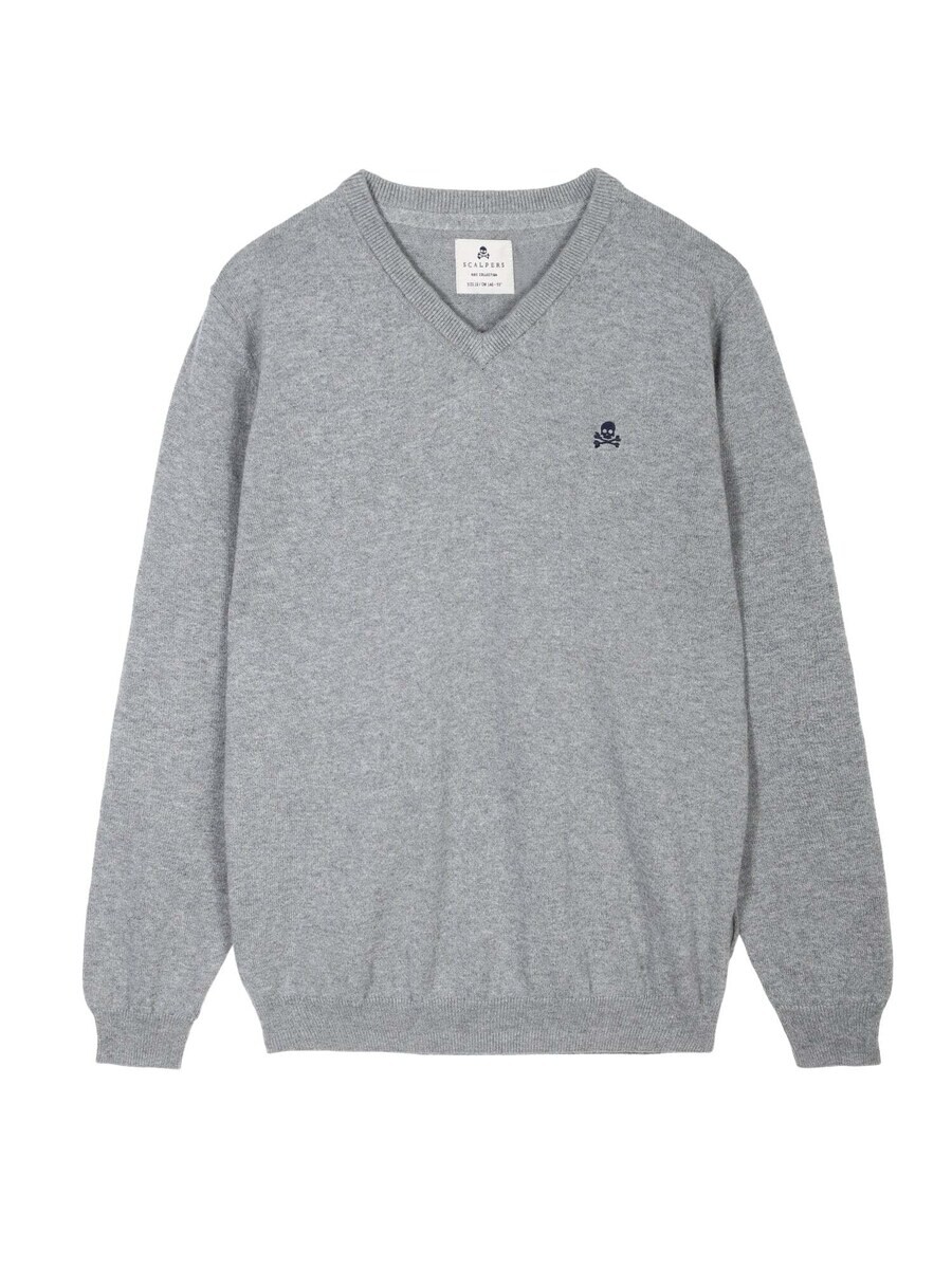 Свитер Scalpers Sweater, серый
Свитер Scalpers Sweater, серый