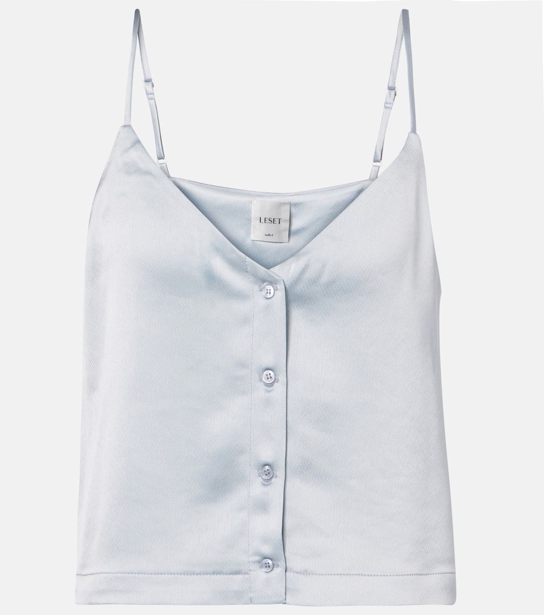 Бархатный камисоль с кнопками Barb Leset, Powder
Бархатный камисоль с кнопками Barb Leset, Powder