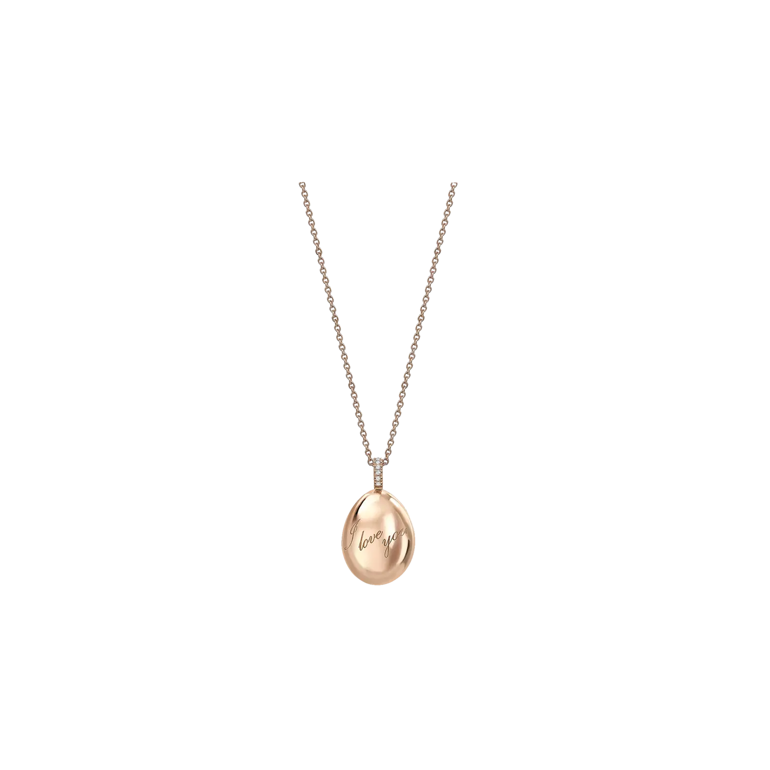 Яйцо из розового золота fabergé essence «я люблю тебя» - 409fp745
Яйцо из розового золота fabergé essence «я люблю тебя» - 409fp745