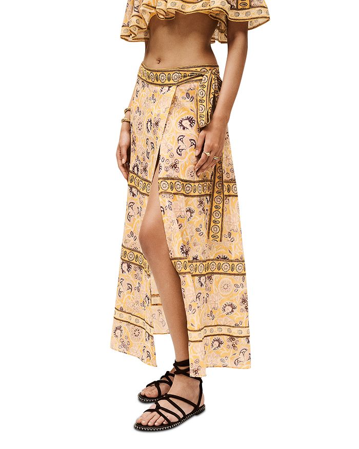 Юбка-саронг Amalia с принтом ba&sh, желтый
Юбка-саронг Amalia с принтом ba&sh, желтый