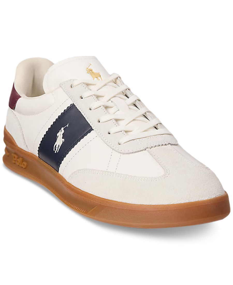 Мужские низкие кроссовки Heritage Aera на шнуровке Polo Ralph Lauren, White
Мужские низкие кроссовки Heritage Aera на шнуровке Polo Ralph Lauren, White