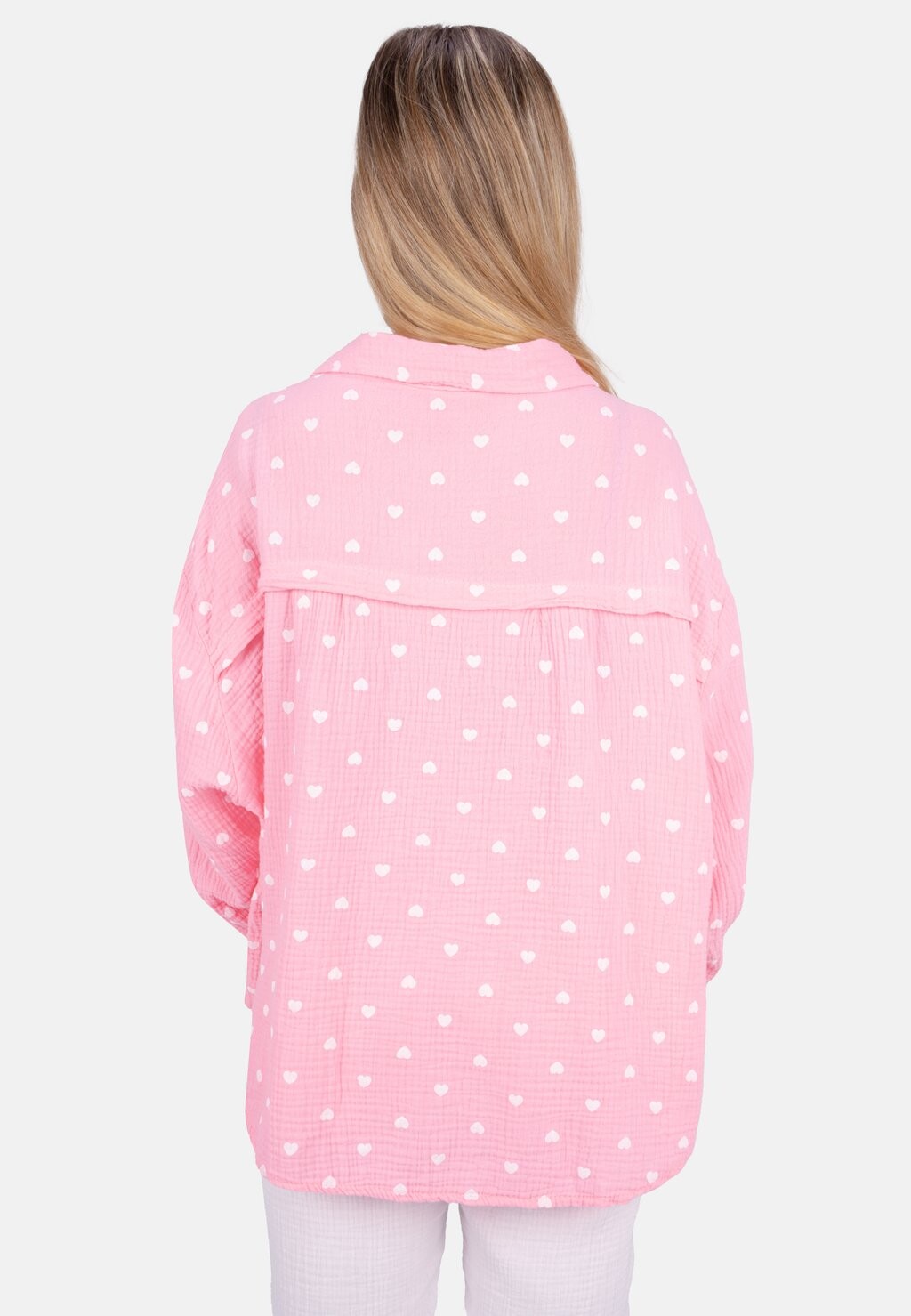 Рубашка-блузка LIYA MUSSELIN HERZ OVERSIZED Seasons of April, розовый
Рубашка-блузка LIYA MUSSELIN HERZ OVERSIZED Seasons of April, розовый