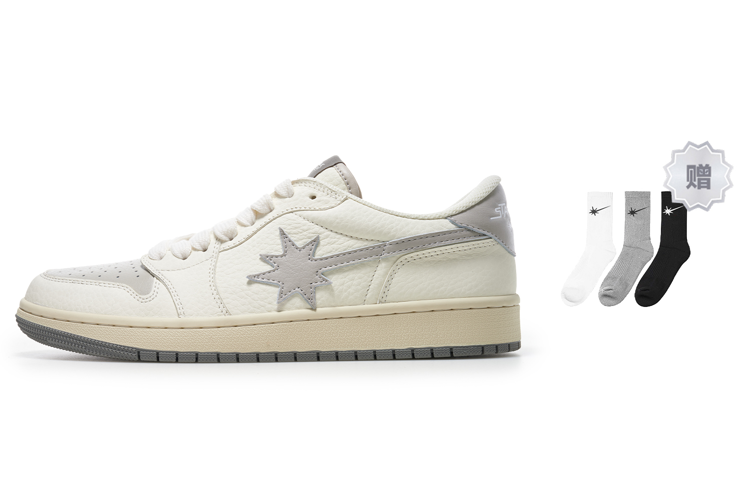 Starwalk Soldier Прочные легкие дышащие лоу-топ скейтбордские кроссовки унисекс белые с двумя парами носков, цвет Comes with 2 Pack Socks
Starwalk Soldier Прочные легкие дышащие лоу-топ скейтбордские кроссовки унисекс белые с двумя парами носков, цвет Comes with 2 Pack Socks