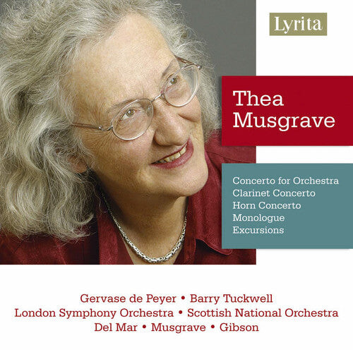 CD диск Musgrave / De Peyer / Tuckwell / Williamson: Orchestral Music
CD диск Musgrave / De Peyer / Tuckwell / Williamson: Orchestral Music