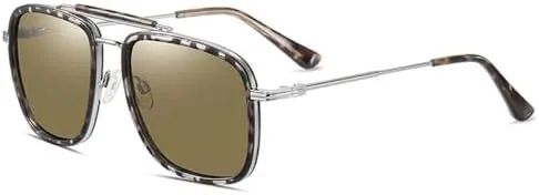 Солнцезащитные очки для мужчин и женщин 2026 года, квадратная оправа, защита от УФ-излучения UV400, для вождения, рыбалки, плавания и пляжа MTZJH, 3366silver Tea
Солнцезащитные очки для мужчин и женщин 2026 года, квадратная оправа, защита от УФ-излучения UV400, для вождения, рыбалки, плавания и пляжа MTZJH, 3366silver Tea