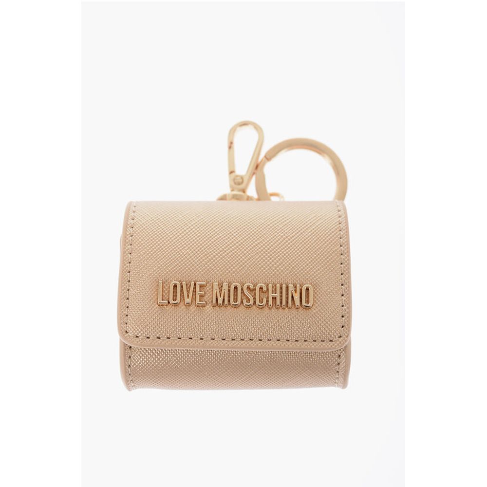Кошелек для монет LOVE из искусственной кожи Saffiano с держателем для ключей Moschino, Gold
Кошелек для монет LOVE из искусственной кожи Saffiano с держателем для ключей Moschino, Gold