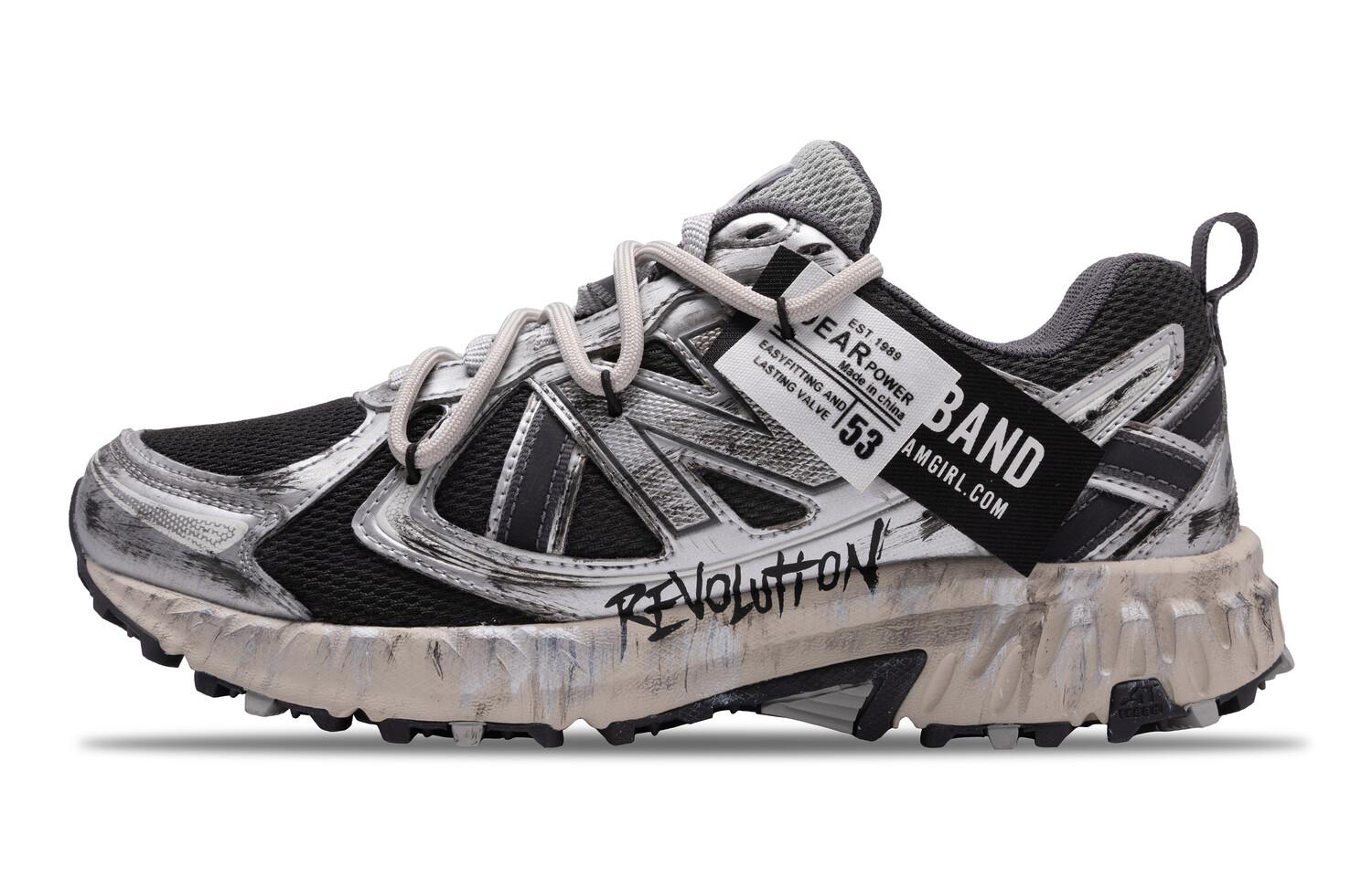 Кастомизированные кроссовки New Balance NB 410 Running Shoes Unisex, черный/серебряный
Кастомизированные кроссовки New Balance NB 410 Running Shoes Unisex, черный/серебряный