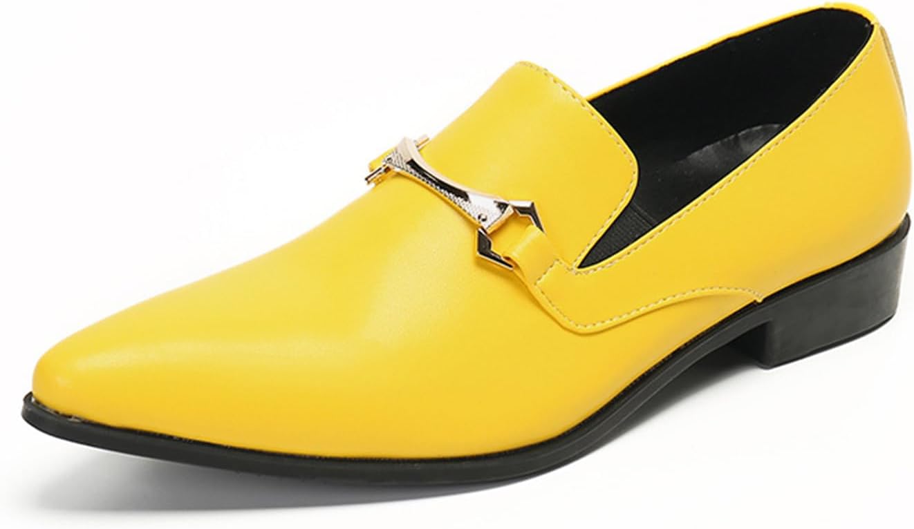 Мужские туфли, мягкие лоферы с мягкой подошвой, большого размера, из натуральной кожи, слипоны, повседневные, деловые, низкие, с заостренным носком, дышащие, для костюма, свадьбы, размер 42 EU, желтые Manyubei
Мужские туфли, мягкие лоферы с мягкой подошвой, большого размера, из натуральной кожи, слипоны, повседневные, деловые, низкие, с заостренным носком, дышащие, для костюма, свадьбы, размер 42 EU, желтые Manyubei