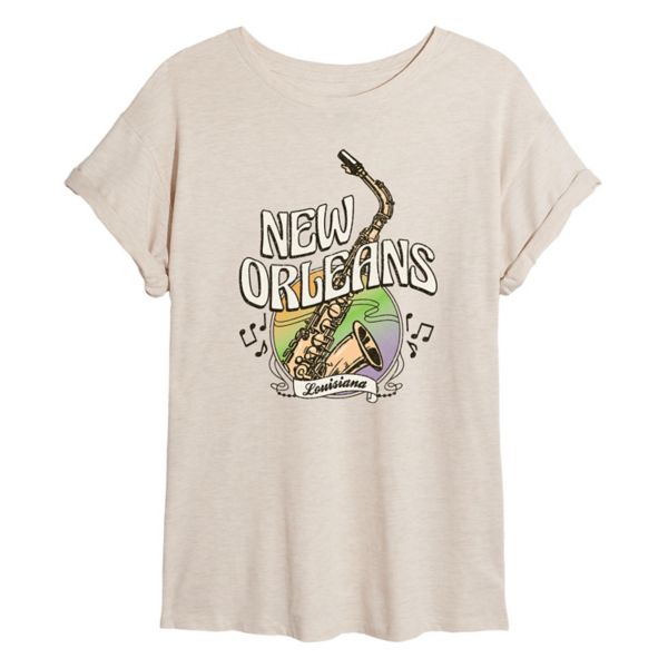 Детская оверсайз футболка New Orleans Licensed Character, бежевый
Детская оверсайз футболка New Orleans Licensed Character, бежевый