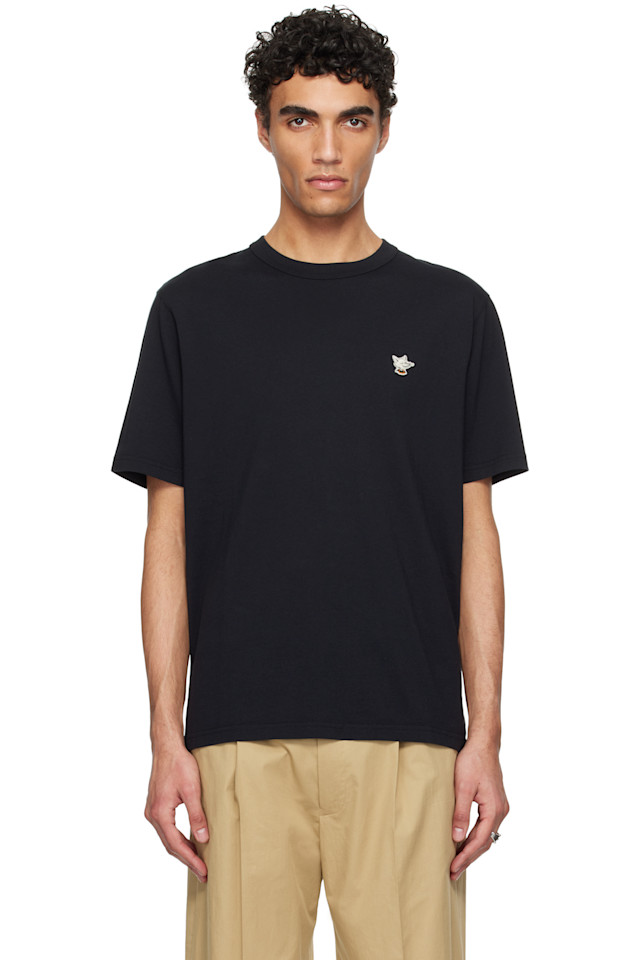 Футболка расслабленного кроя Barista Fox с нашивкой Maison Kitsuné, черный
Футболка расслабленного кроя Barista Fox с нашивкой Maison Kitsuné, черный