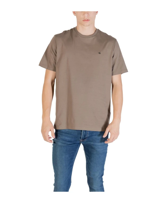 Бежевая хлопковая футболка для мужчин Calvin Klein Jeans, бежевый
Бежевая хлопковая футболка для мужчин Calvin Klein Jeans, бежевый