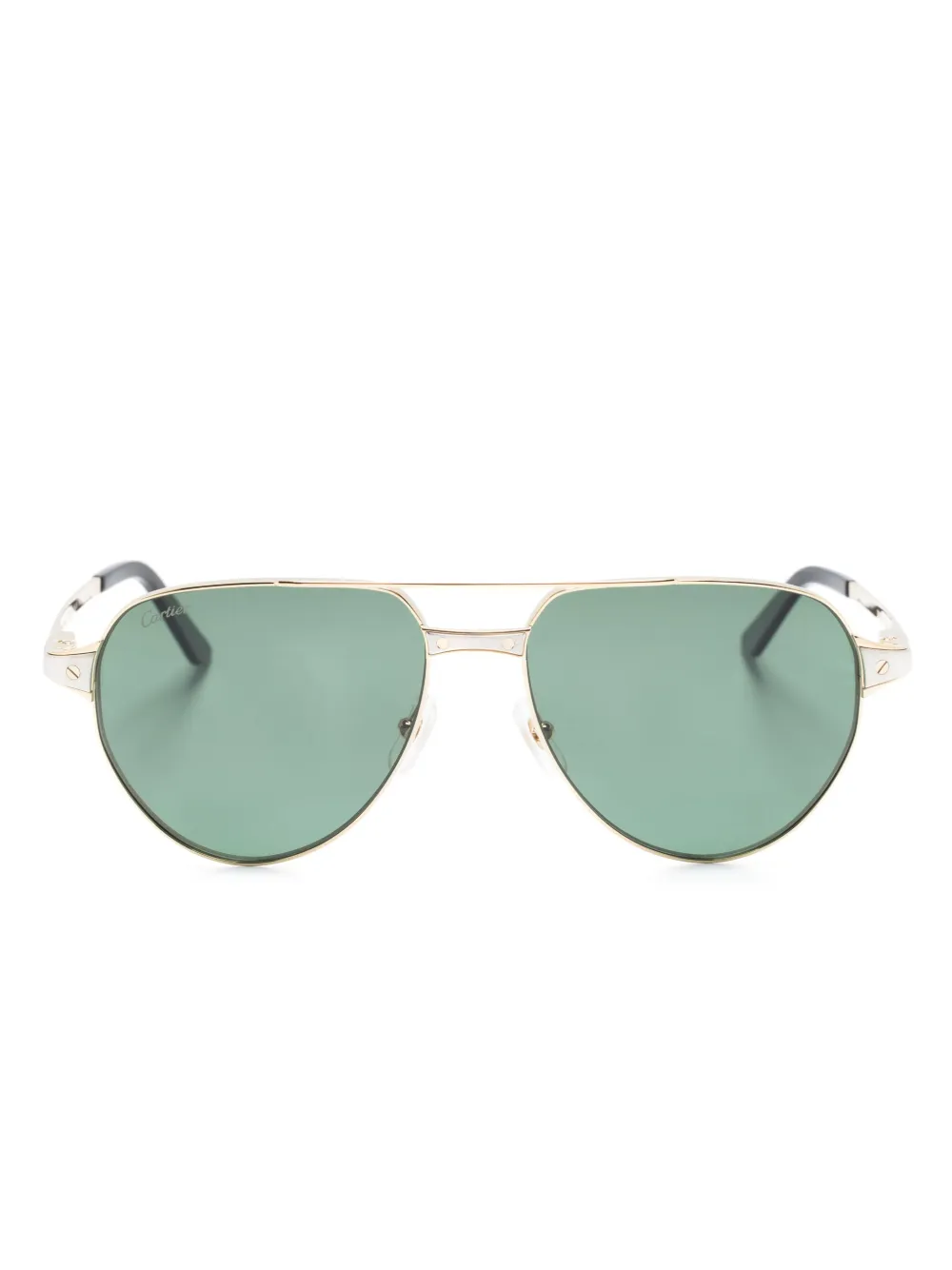 Солнцезащитные очки Santos de Cartier Cartier Eyewear, золотой
Солнцезащитные очки Santos de Cartier Cartier Eyewear, золотой